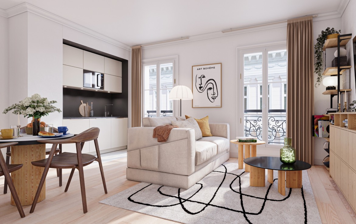 Ideal investisseurs Studio et 2 pièces à vendre dans Le 11e arrondissement de Paris