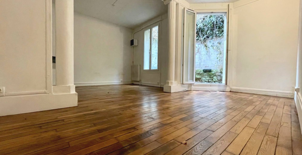 Vente 2 Pièces à Saint Mandé avec jardin
