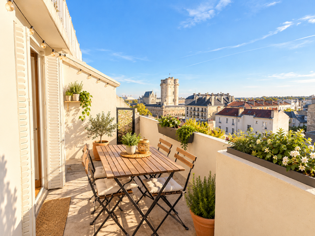 Vente 2 P. Terrasse